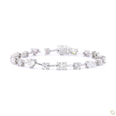 Multi-Shape Diamond Bracelet (6.19 tcw)