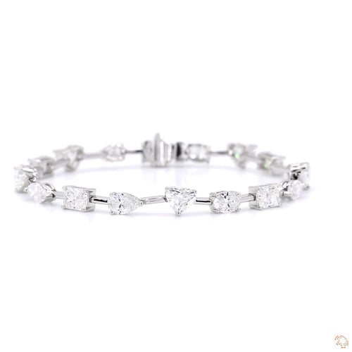 Multi-Shape Diamond Bracelet (5.3 tcw)