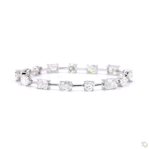 Multi-Shape Diamond Bracelet (8.02 tcw)