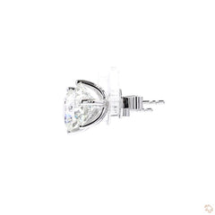 4-Prong Diamond Stud Earrings (5.31 ct. tw.) in 18K White Gold