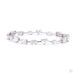 Multi-Shape Diamond Bracelet (5.3 tcw)