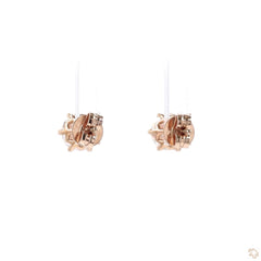 6-Prong Diamond Stud Earrings (2.06 ct. tw.) in 18K Rose Gold