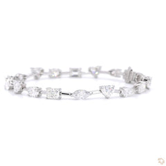 Multi-Shape Diamond Bracelet (5.3 tcw)