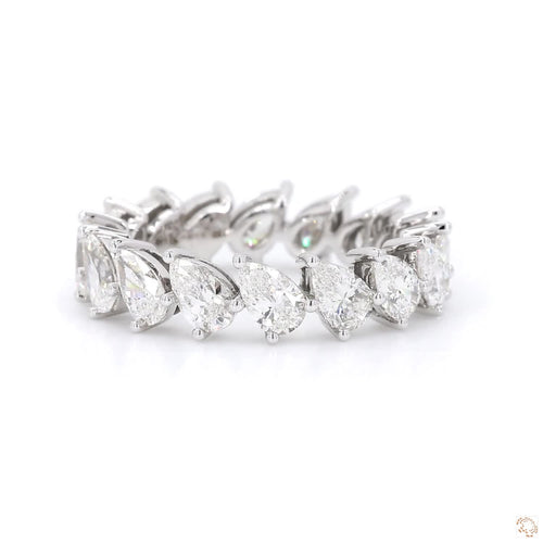 Pear Shape Diamond Eternity Band