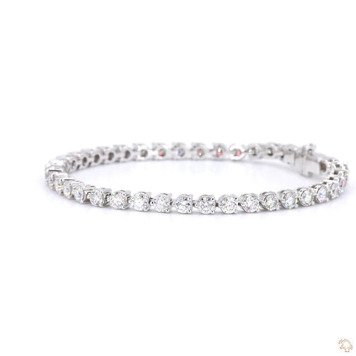 3-Prong Diamond Tennis Bracelet  (4.06 ct. tw.)