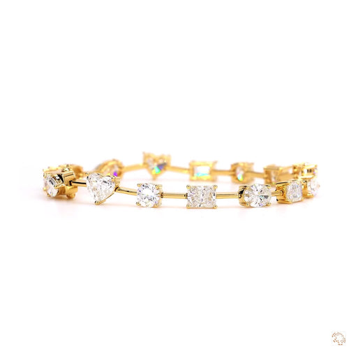 Multi-Shape Diamond Bracelet (8.515 tcw)