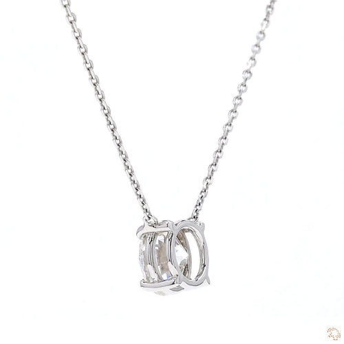 Round Shape Diamond Solitaire Pendant (2.66 ct. tw.)