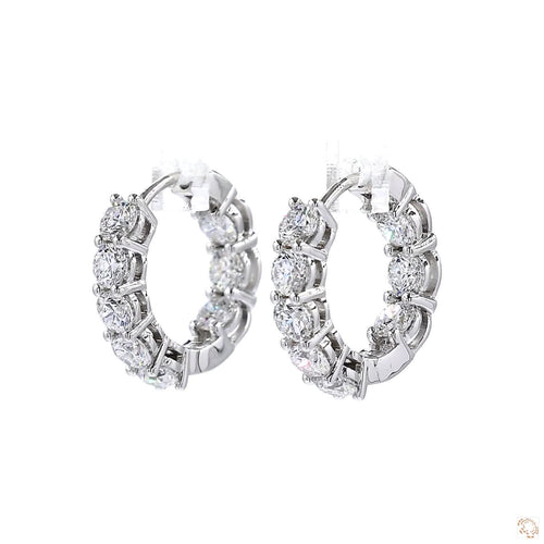 Inside Out Diamond Hoop Earrings (1.69 ct. tw.)