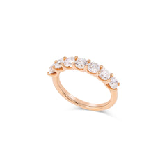 U-Prong Diamond Eternity Ring