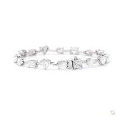 Multi-Shape Diamond Bracelet (5.3 tcw)