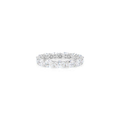 East West Oval Diamond Eternity Band (13pcs)