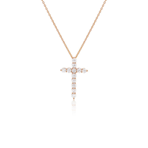 Diamond Cross Pendant (1.34 ct. tw.)