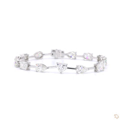 Multi-Shape Diamond Bracelet (8.02 tcw)