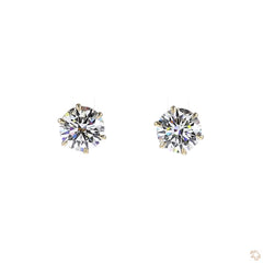 6-Prong Diamond Stud Earrings (3.05 ct. tw.)