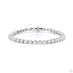 3-Prong Diamond Tennis Bracelet  (4.06 ct. tw.)