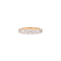 U-Prong Diamond Eternity Ring